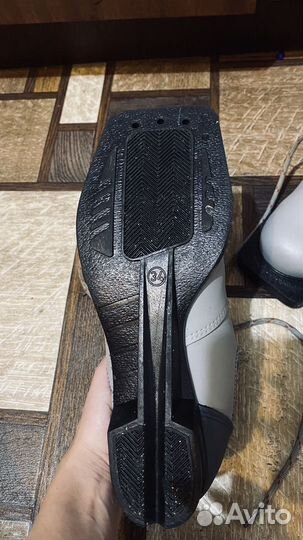 Лыжные ботинки 34р