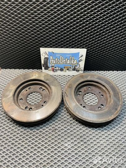 Диски передние тормозные Mitsubishi Galant 8 2.4