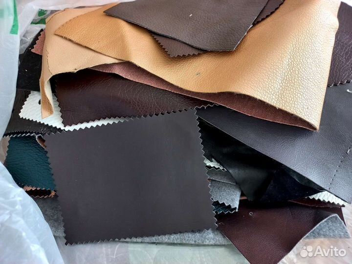 Лоскутки экокожи