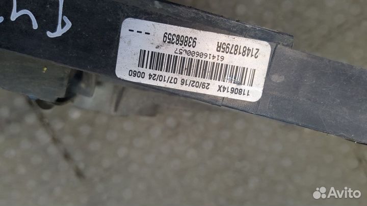 Вентилятор радиатора Renault Trafic, 2016