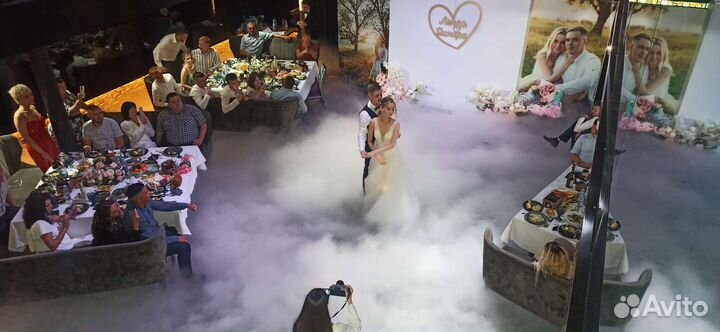 Тяжёлый дым. Холодные фонтаны. Спецэффекты