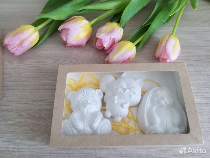 Наборы для творчества. Гипсовые фигуры