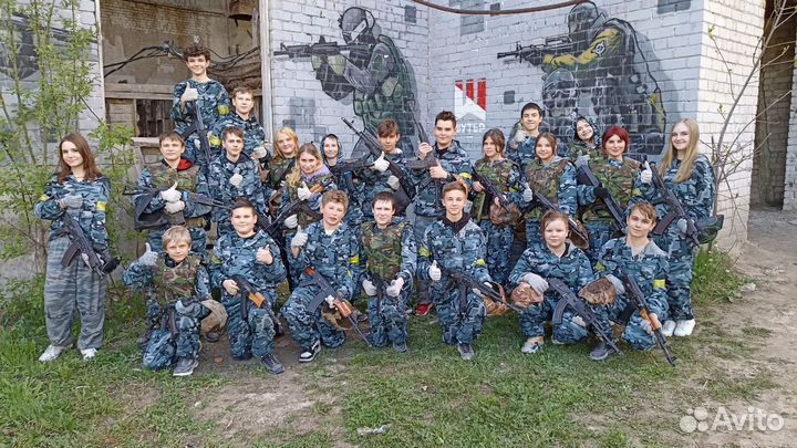 Страйкбол, пейнтбол, корпоративы, дни рождения