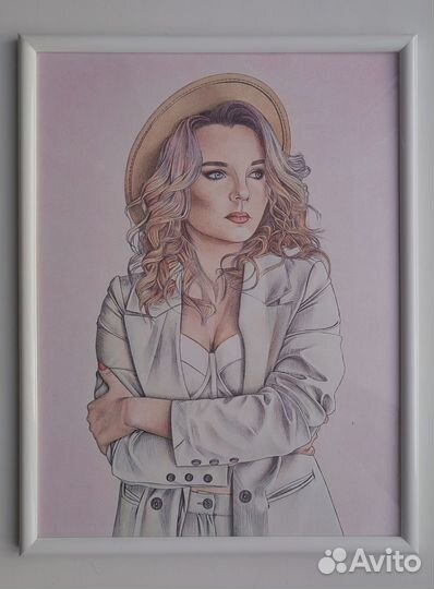 Портрет по фото карандашом