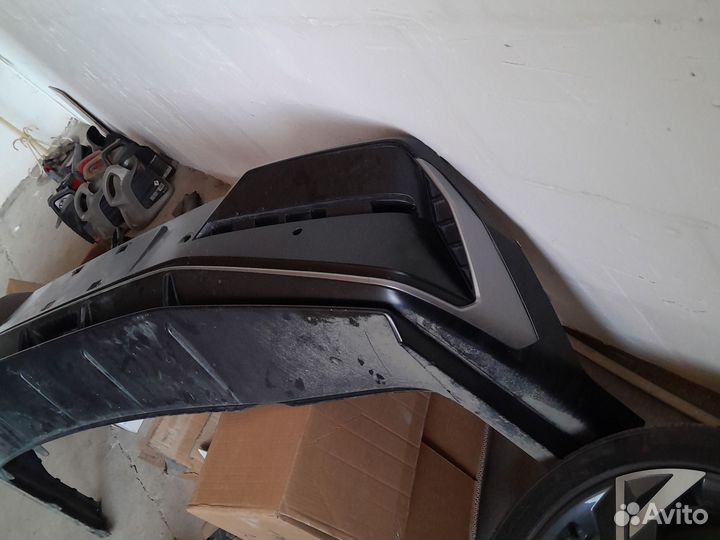 Нижняя часть заднего бампера элантра cn7 2024г