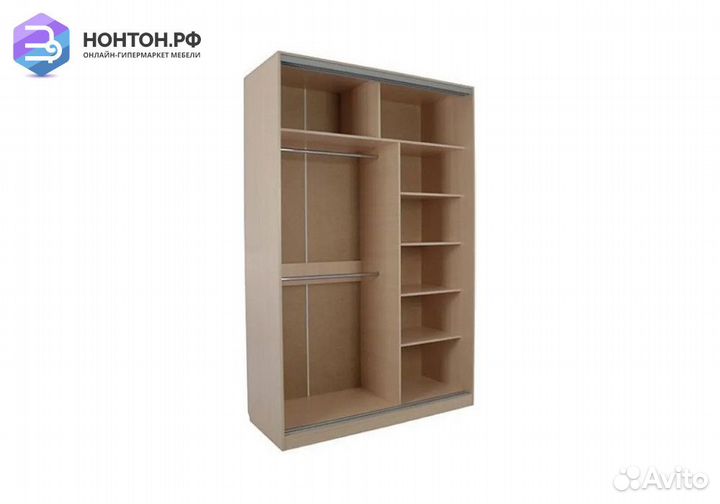 Шкаф-купе Гранд 1-600 Токио дуб млечный