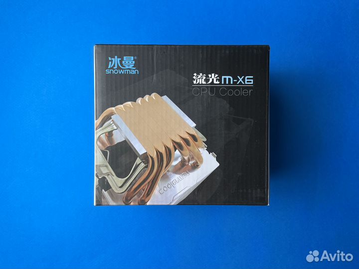 Кулер Башенный Snowman MX6 трубок RGB Универсал