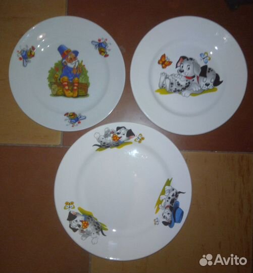 Тарелки детские 3 шт
