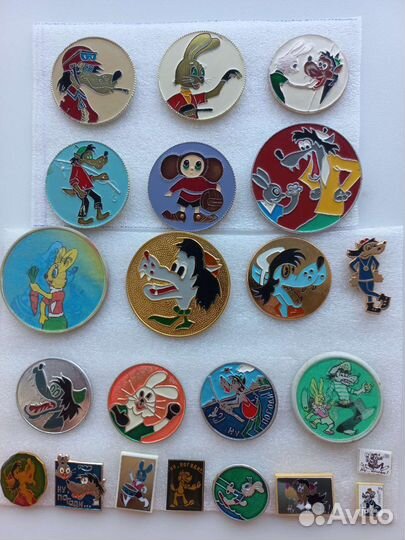 Детские значки СССР Ну погоди