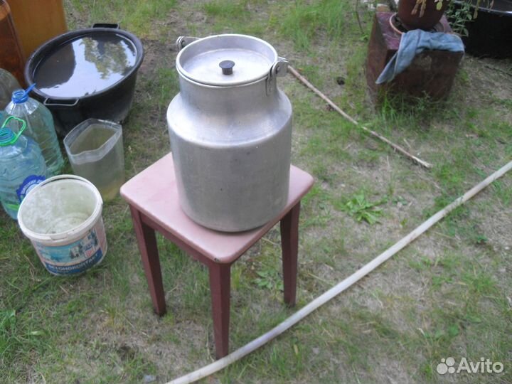 Алюминиевый бидон СССР