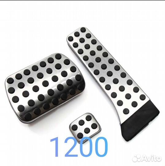 Накладки на педали amg