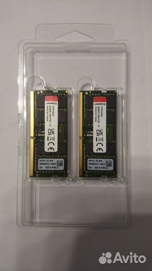 Оперативная память sodimm DDR4 Kingston 32Gb