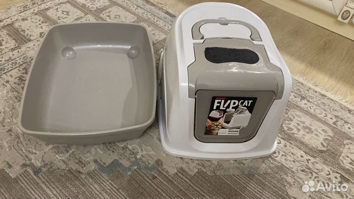 Кошачий лоток закрытый