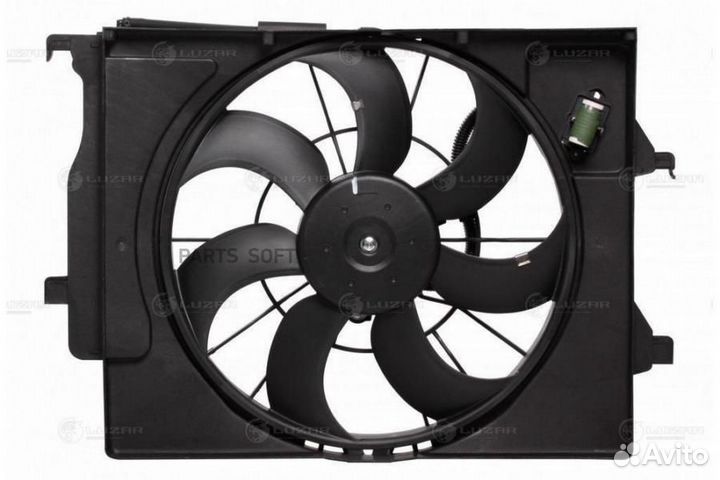 Вентилятор двигателя Hyundai Solaris II (17) /KIA