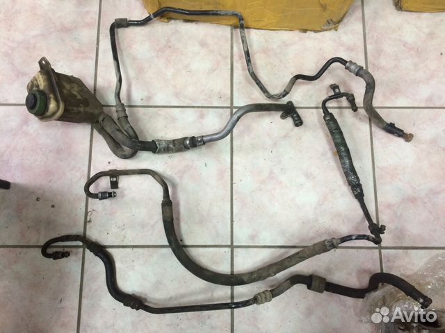 Трубка шланг гур Порше Кайен 955 957