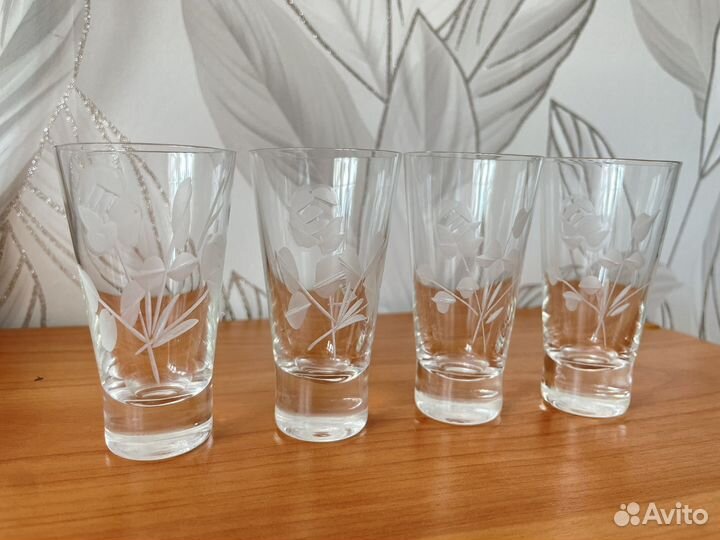 Хрустальные стопки СССР