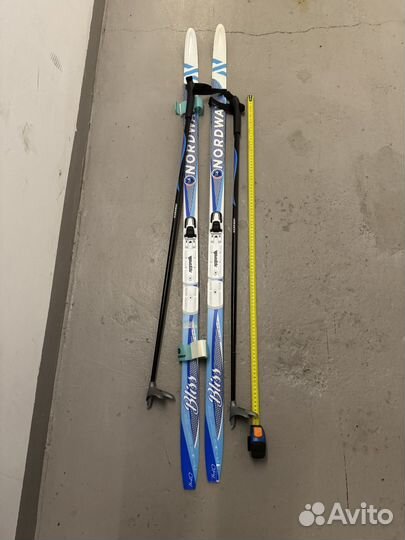 Лыжи беговые детские 140 с ботинками