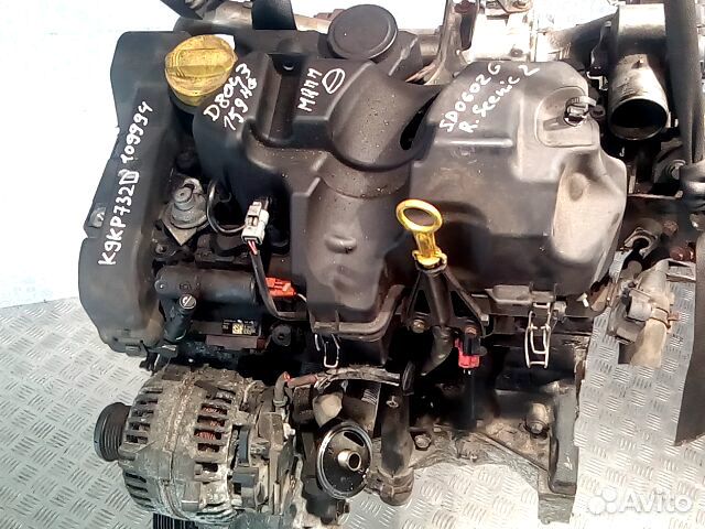 Контрактный мотор К9К 732 Сценик