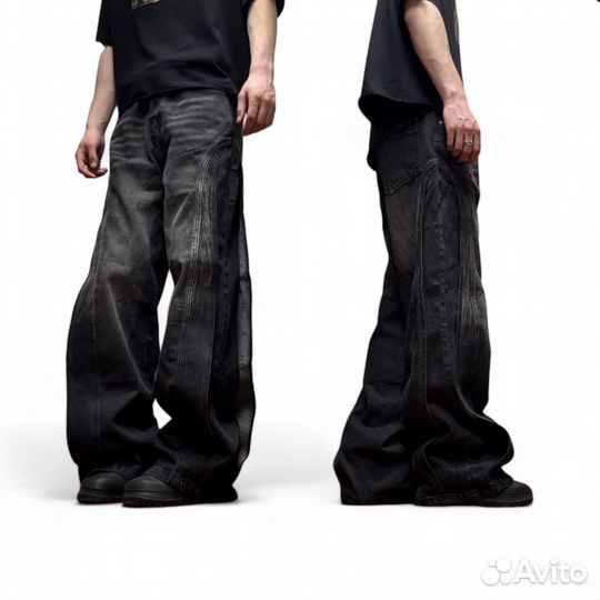 Широкие джинсы штаны y2k archive jaded london