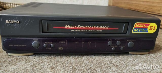 Видеомагнитофон sanyo vhp-e1, Япония