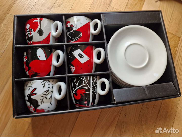 Набор кофейный на 6 персон 