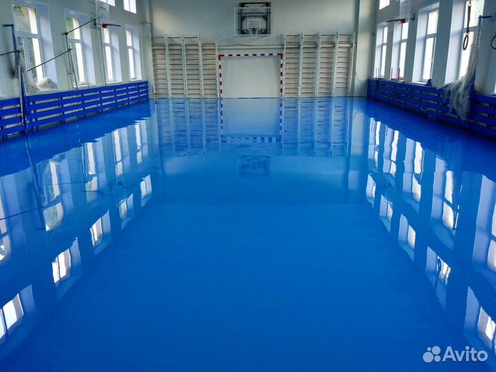 Спортивные полы для спортзала