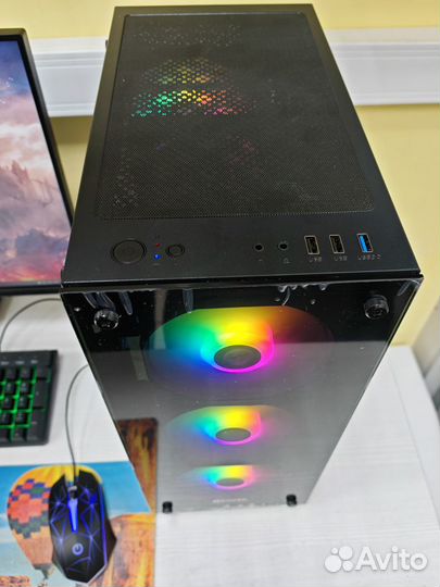 Мощный игровой RTX 4060 и i5-10400