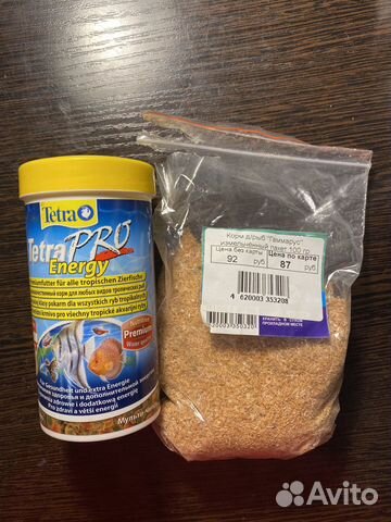 Корм для рыбок