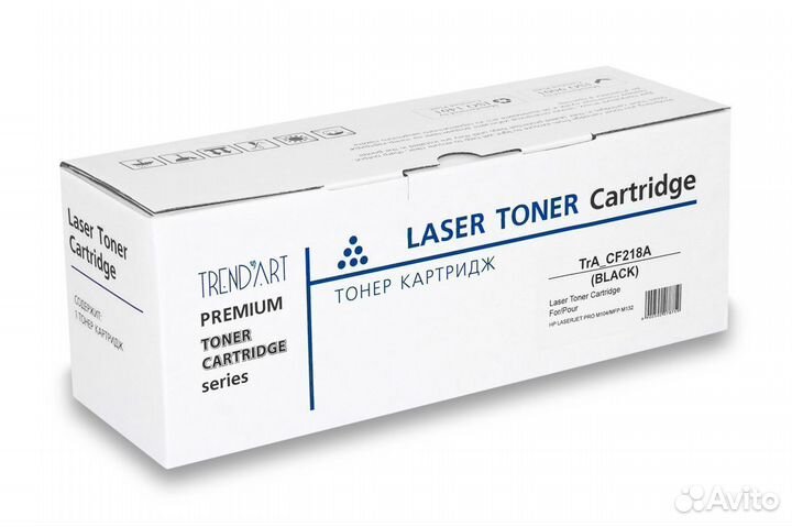 Оптом - картридж CF218A TrendArt для HP