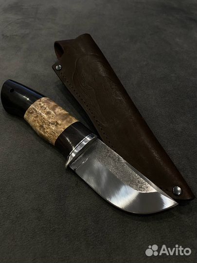 Шкуросъемный нож Бобр (кованный)