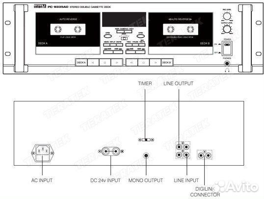 Inter-M PC-9335AD Автоматическая кассетная дека