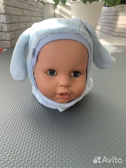 Шлем детский утепленный для новорожденного