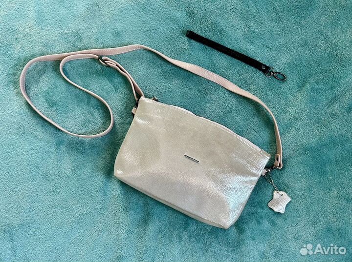 Сумка enzo nori кожаная