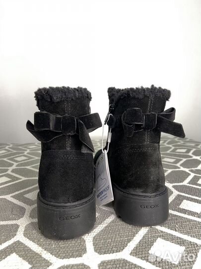 Ботинки детские для девочек Geox новые зимние