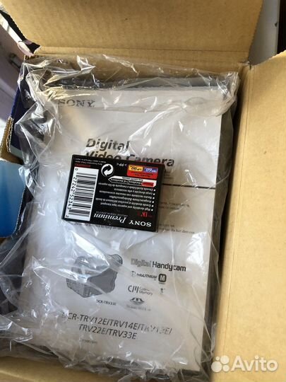 Видеокамера sony digital handycam новая