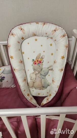 Комплект постельного белья, бортики и кокон
