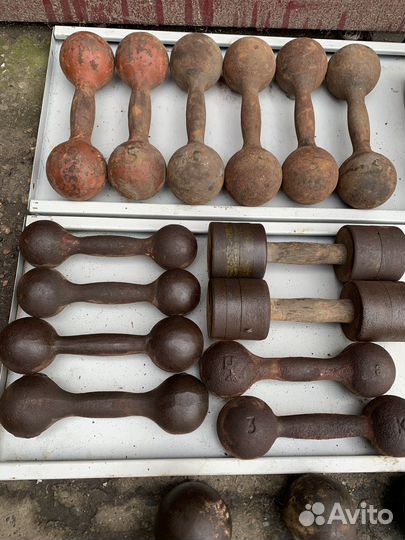 Гиря 16 кг гантели в ассортименте от