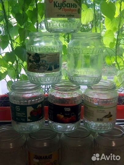Банки стеклянные 10 штук