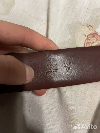 Dolce gabbana ремень оригинал