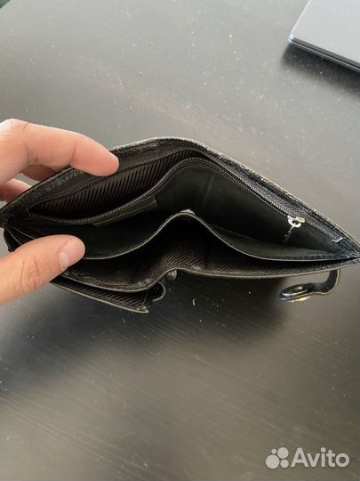 Кошелек мужской кожаный