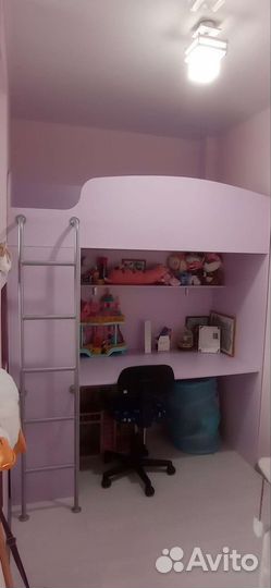 Детская кровать чердак