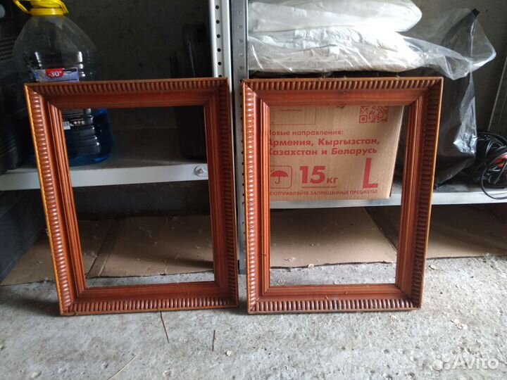 Рамки декаративные на картины деревянные