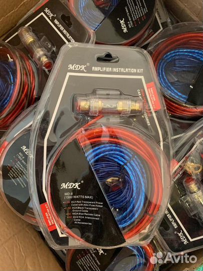 Акустические провода на сабвуфер, усилитель