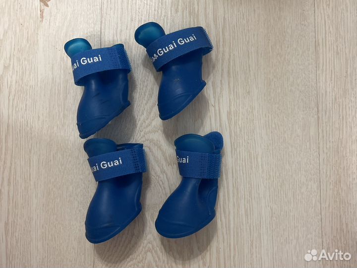 Резиновые ботинки для собак