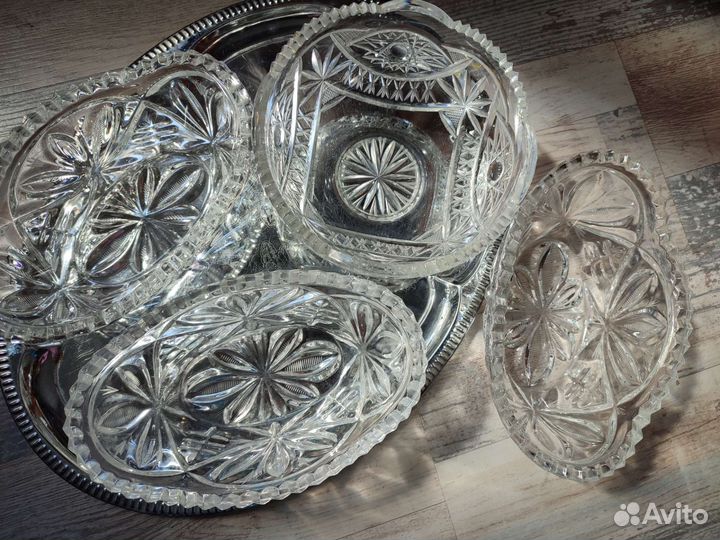 Хрустальная салатница