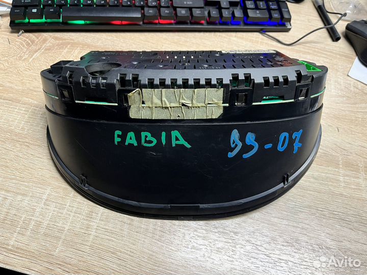 Панель приборов Skoda Fabia 1999-2007г