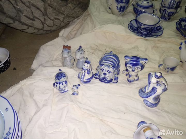 Фарфоровая посуда Гжель