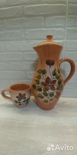 Конфетница корзинка СССР, кувшин