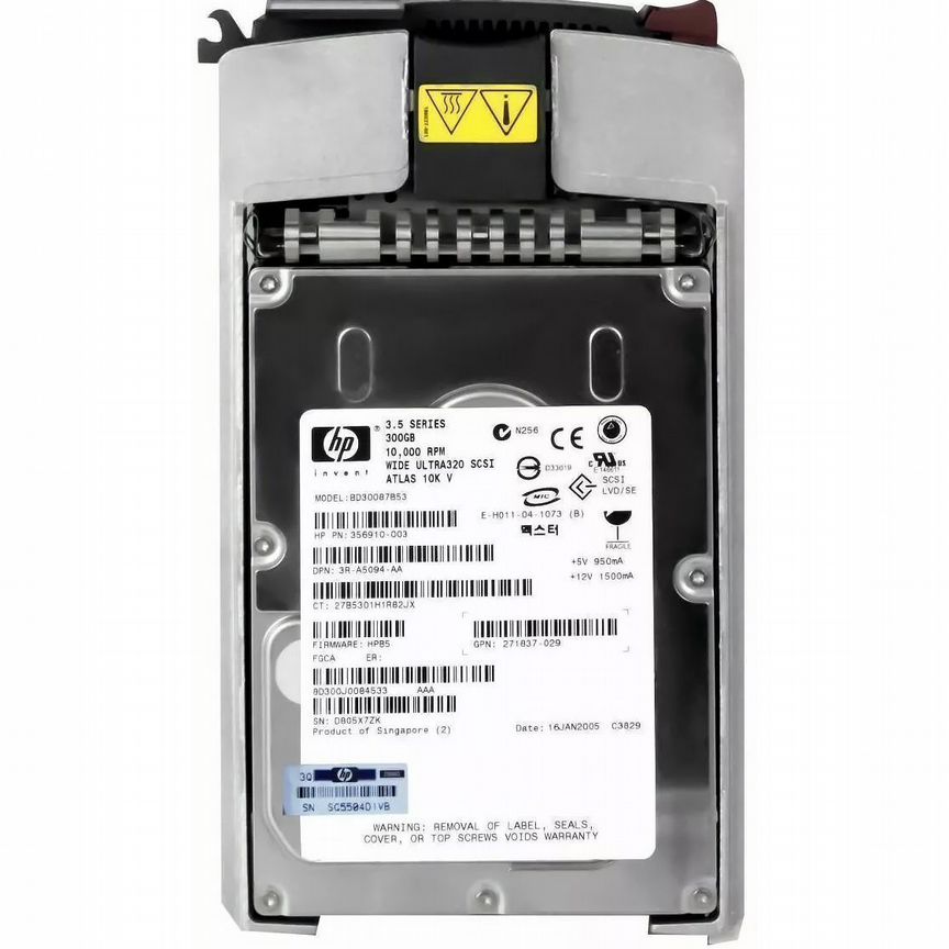 [356910-003] Жесткий Диск Hp Bd30087b53 300gb U320scsi 3.5" 356910-003