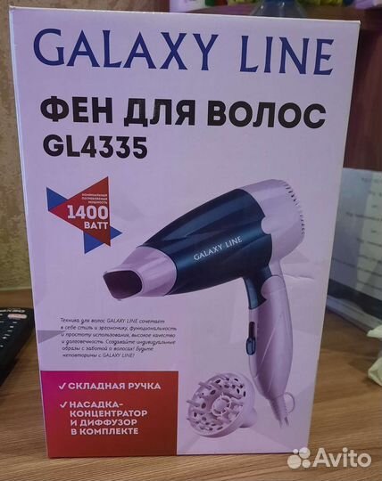 Фен для волос новый